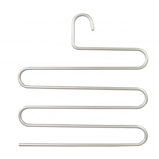 5 layer Metal S Shape Pants Hanger