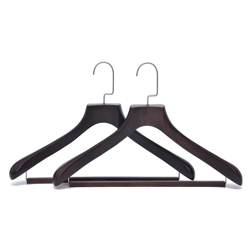 Eco-friendly Lotus Wood Hanger For Coat Suit