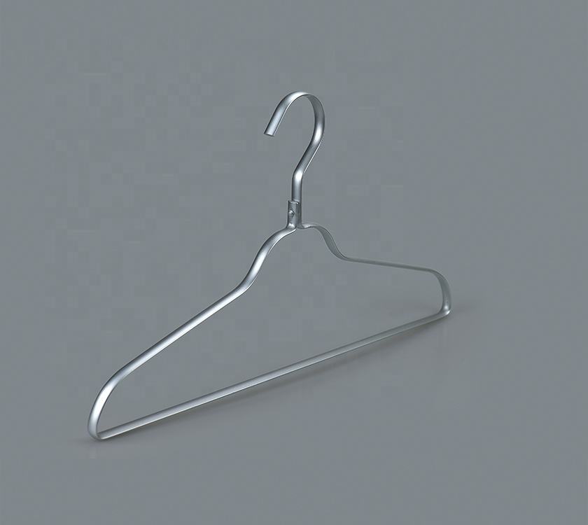 Sliver Metal Aluminum Laundry Hangers for Wet Clothes