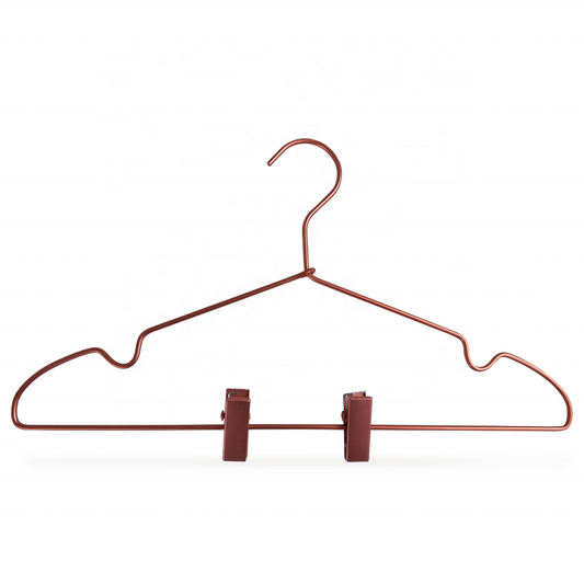 Rose Golden Smooth Aluminium Hangers