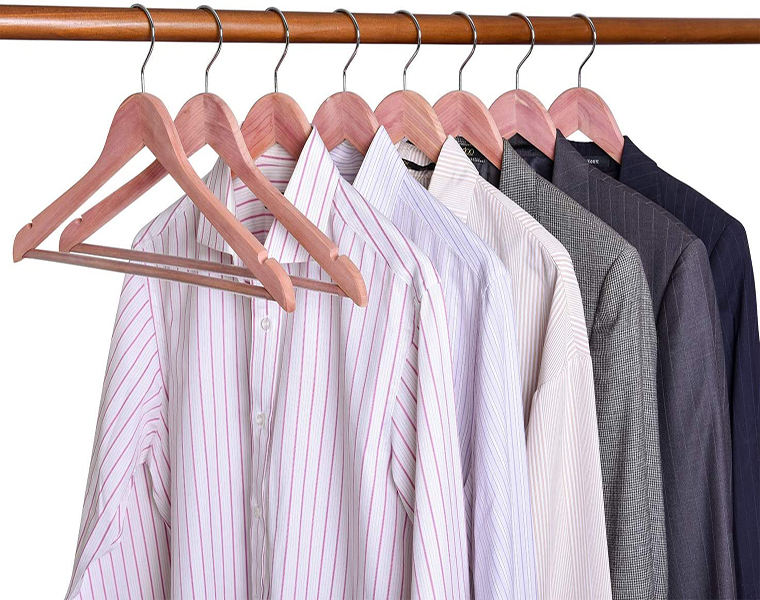 Cedar No Painting Hangers for Clothes