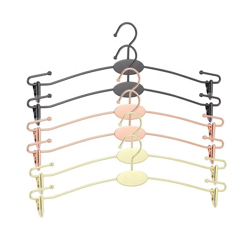 Black Heavy Strong Metal Underwear Hangers