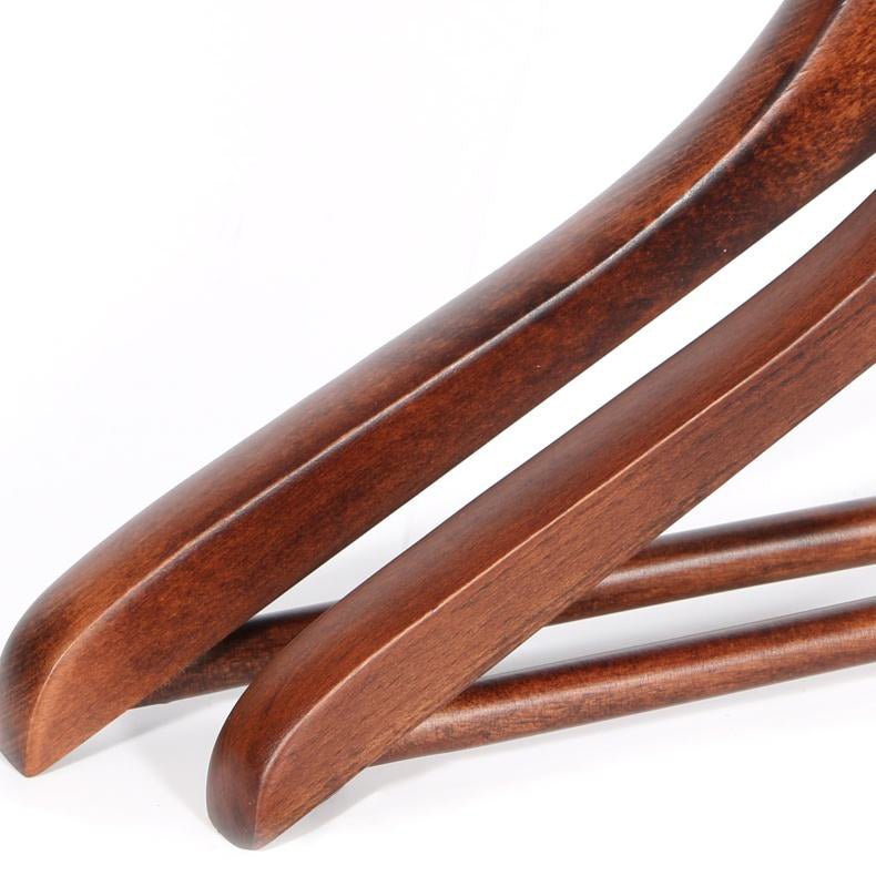 2cm Thickened Solid Wooden Hanger