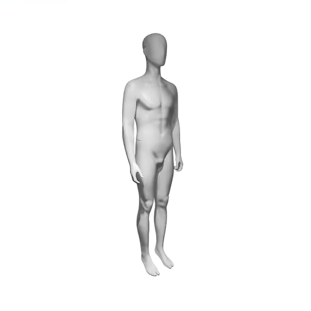 White full-body mannequin customized mannequin