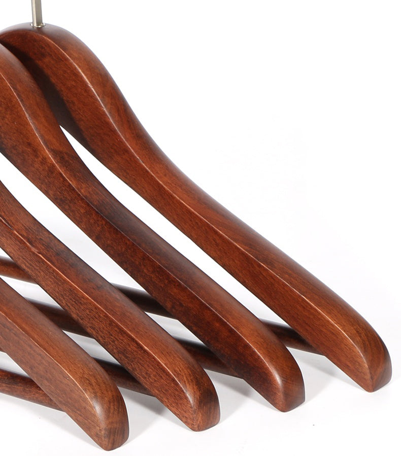 2cm Thickened Solid Wooden Hanger