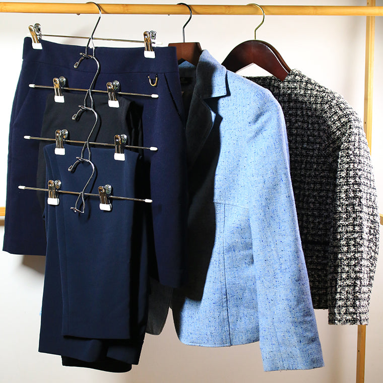 Function Special Heavy Metal Pants Hanger With Clips