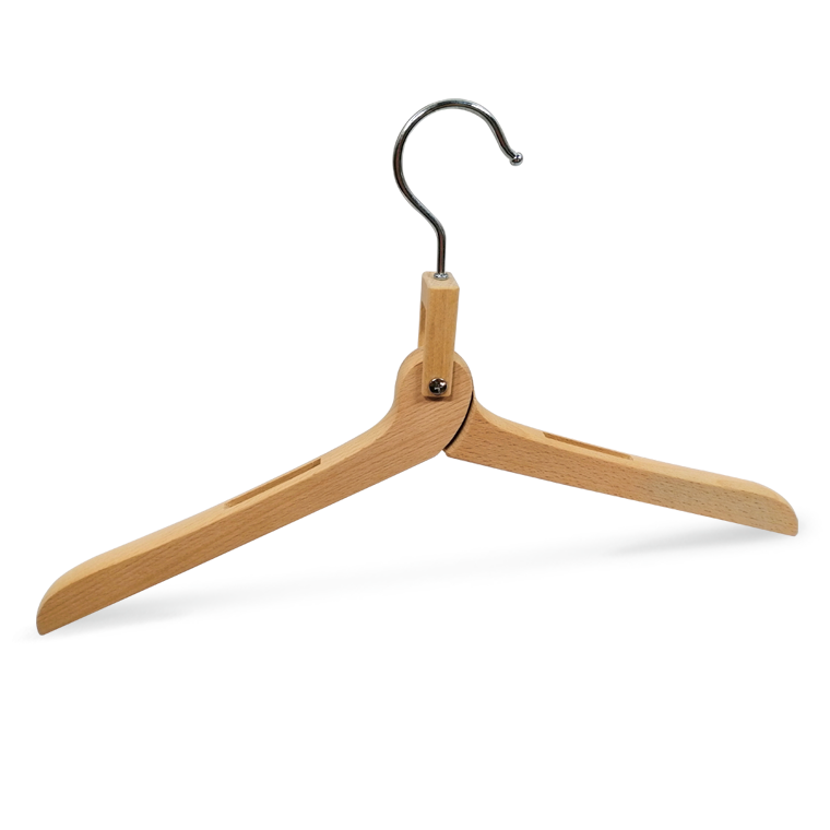 Luxury Wooden Folding Convenience Clothes Hanger dadihanger