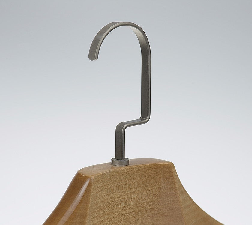 服のための木製の女性男性コート ハンガーを供給します。