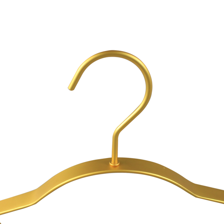 Gold Thick Wide Shoulder Metal Clothes Hangers