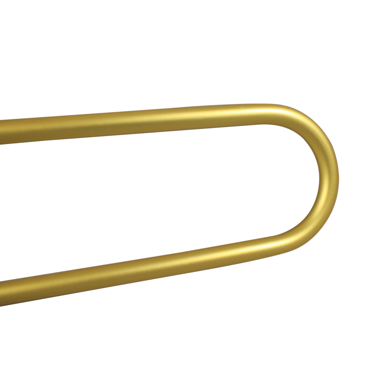 Strong 5 layer Multifunction Gold Heavy Metal pants Hangers