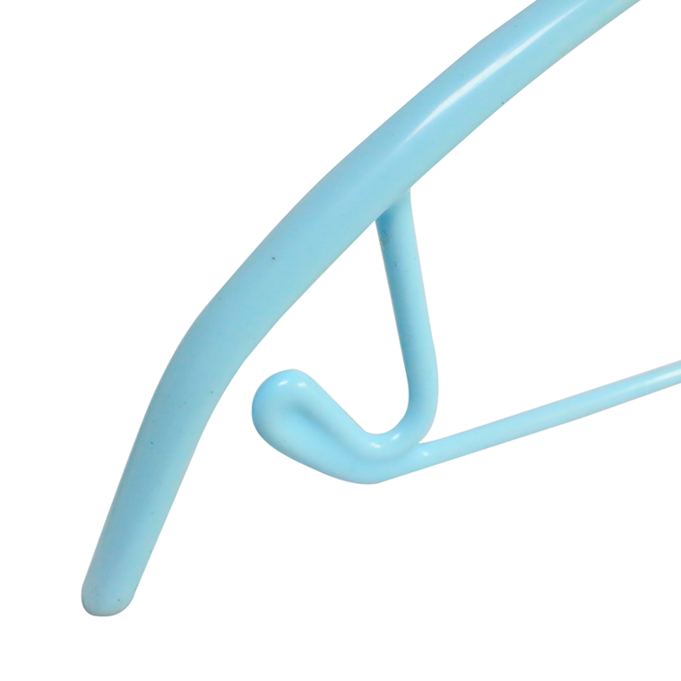 WIDE SHOULDER NNTI SLIP METAL CLOTHES HANGERS WITH HOOK