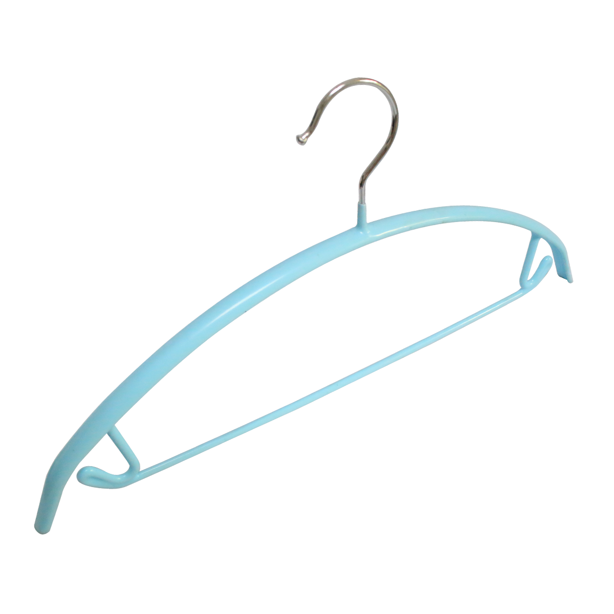 WIDE SHOULDER NNTI SLIP METAL CLOTHES HANGERS WITH HOOK