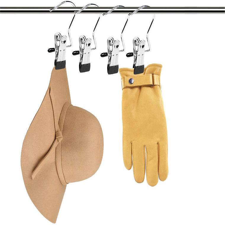 Heavy Metal Multifunction Cap Towel Hanger With Clips