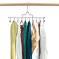 Multifunctional 10 Metal Chrome hooks Hanger