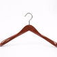 Natural Wooden Coat Hangers with Notches