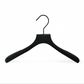 Luxury Black Wooden Jacket Hanger With Wide Shoulder