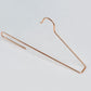 Sliver Colour Scarf Hangers Metal Material Hanger