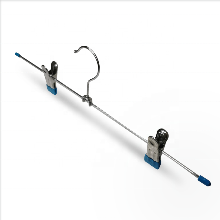 Metal clips hanger with pvc coated clips