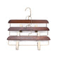Solid Wooden Trousers Clips Pant Hanger