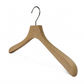 High Quality Beech Wooden Coat Hangers For Men's Clothing