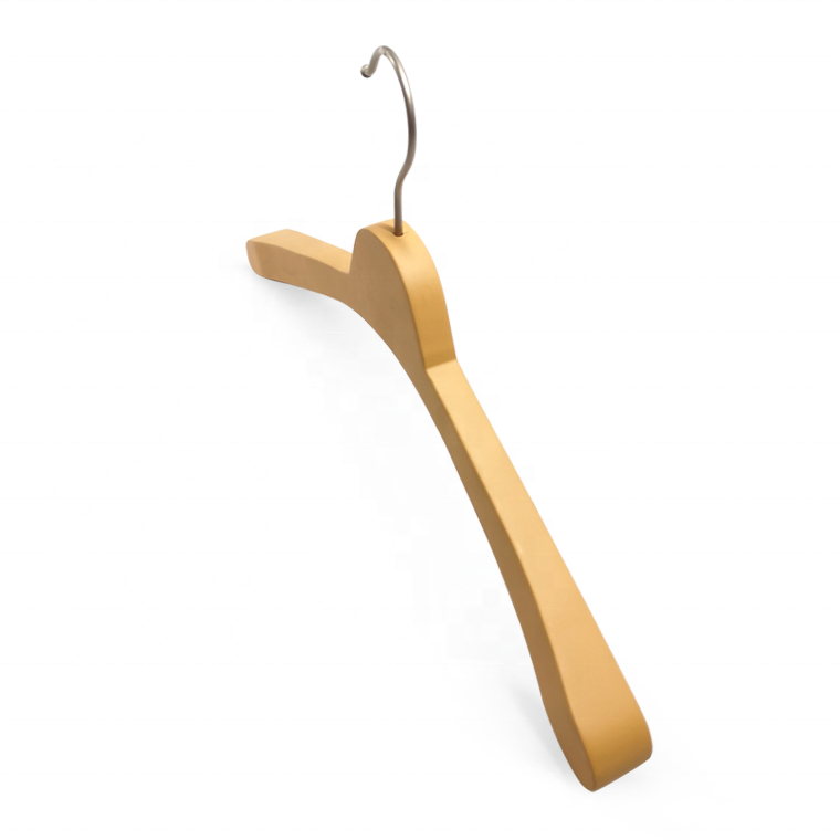 Premium Natural Wooden Hanger for Clothes