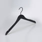 Luxury beechwood top hangers with anti-slip notches