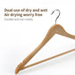 Eco-friendly Plastic Hanger with Notches