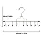 Multifunctional 10 Metal Chrome hooks Hanger