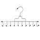 Multifunctional 10 Metal Chrome hooks Hanger