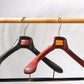 Quality Plastic Hanger With Custom Logo Velvet Pant Bar