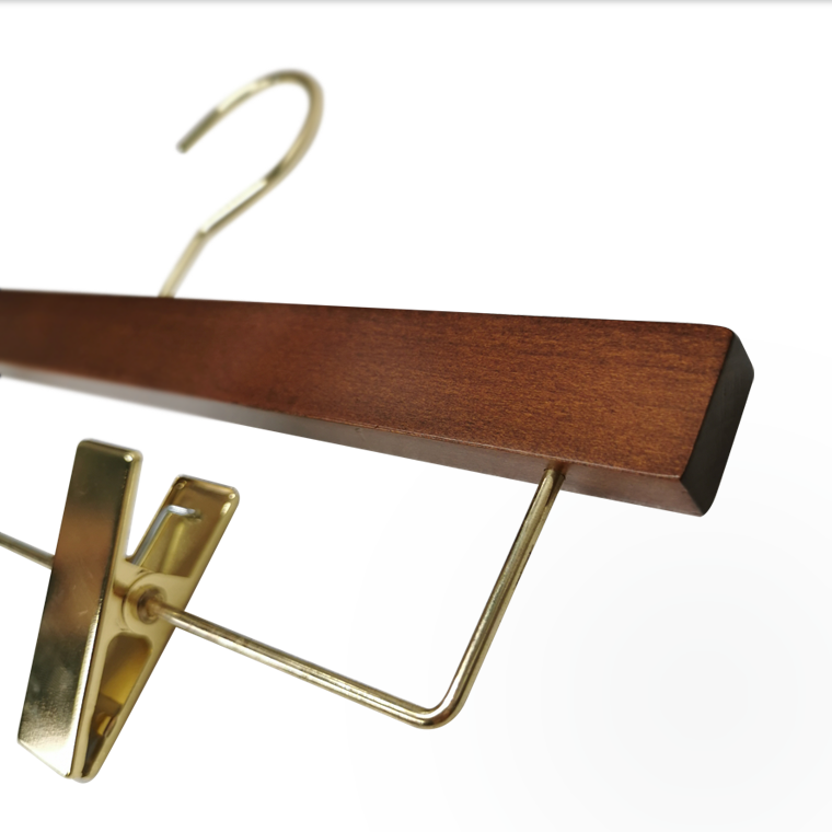 High quality dark brown pants hanger