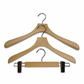 High Quality Beech Wooden Coat Hangers For Men's Clothing