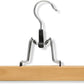 Custom Natural and Sturdy Wooden Trouser Hangers