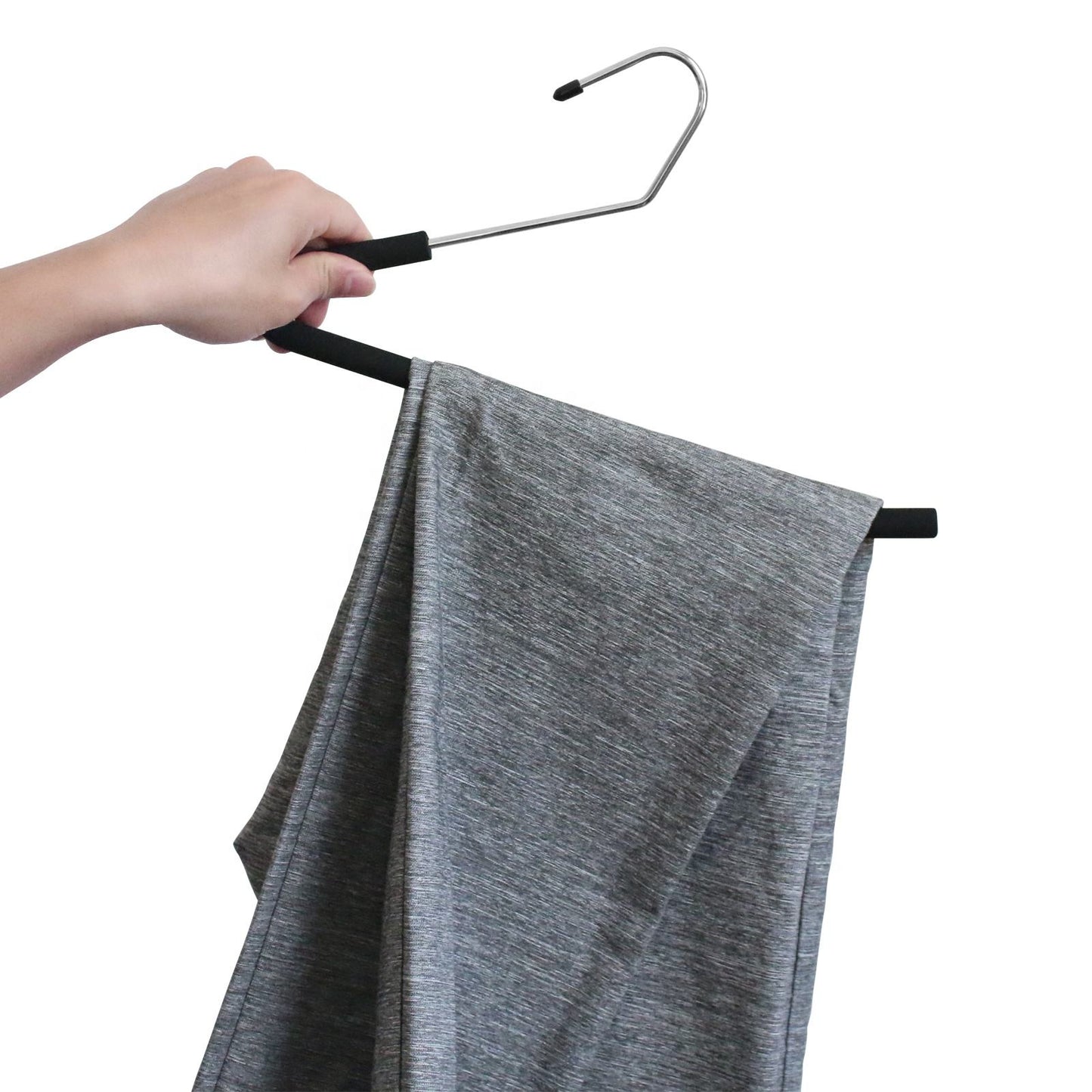 Anti Slip Foam Cover Metal Pants Hanger