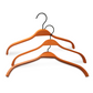 Luxury Orange Color Laminated Wood Clothing Hanger