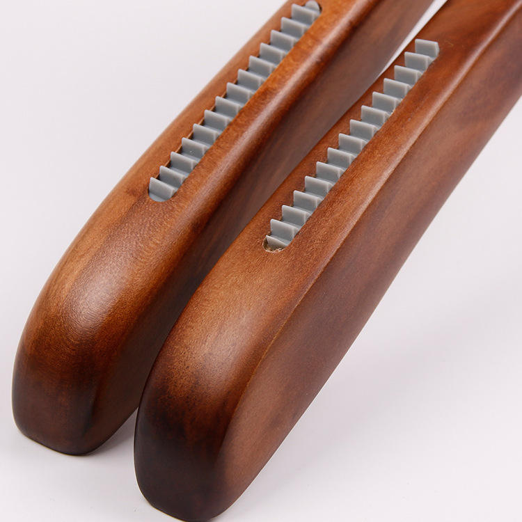 Men's Lotus Wooden Hangers For Clothing Store