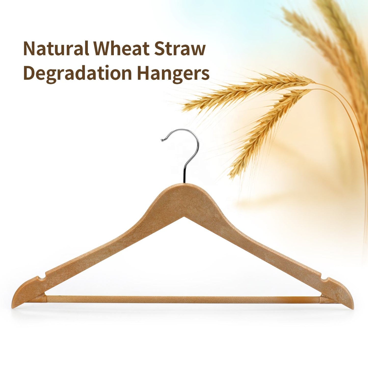 Eco-friendly Plastic Hanger with Notches