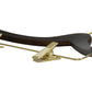 Wooden hangers wooden pants hangers with gold clips
