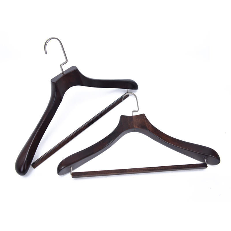 Eco-friendly Lotus Wood Hanger For Coat Suit