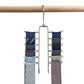 Metal With PVC Coated Anti Slip Tie Hanger