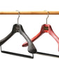 Quality Plastic Hanger With Custom Logo Velvet Pant Bar