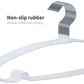 Non Slip Rubberized Metal Hangers Laundry