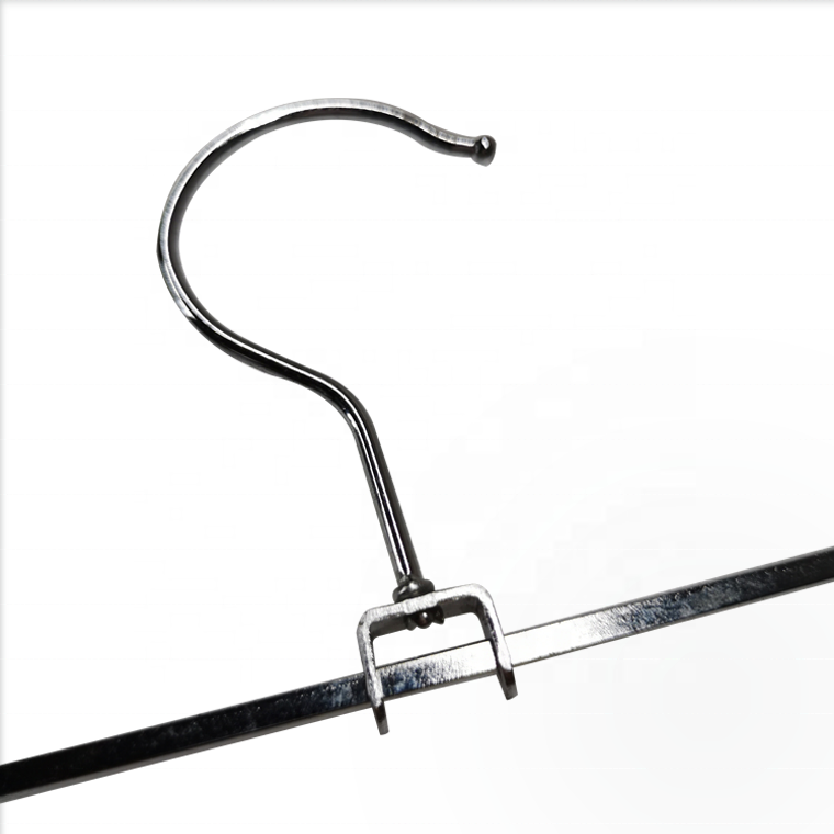 Metal clips hanger with pvc coated clips
