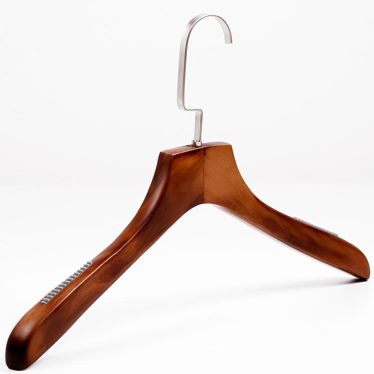 Men's Lotus Wooden Hangers For Clothing Store