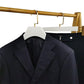 White Beech Wood Suit Clothing Hanger with Anti-slip