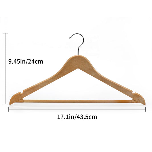 Eco-friendly Plastic Hanger with Notches