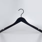 Luxury beechwood top hangers with anti-slip notches