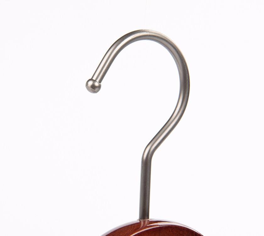 Natural Wooden Coat Hangers with Notches