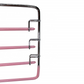 4 Layers Metal Pink Pants Hanger Rubberized Anti slip