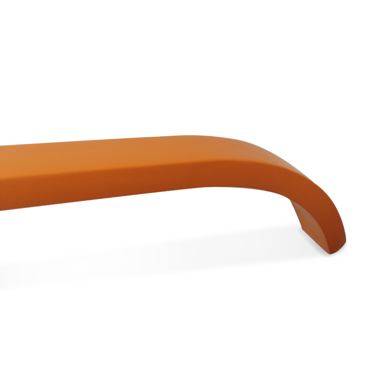 Luxury Orange Color Laminated Wood Clothing Hanger